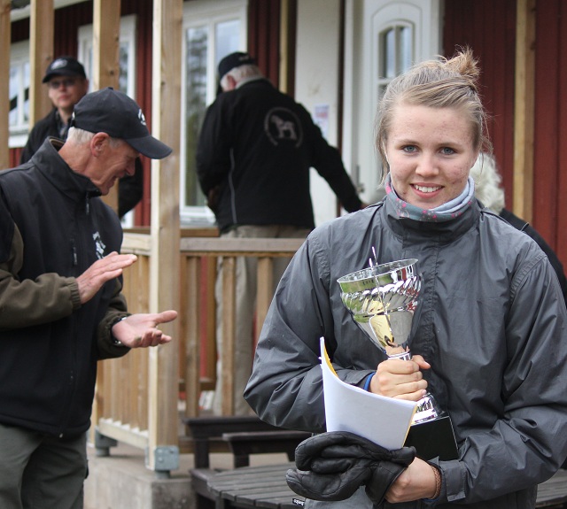 Ella med vandringspriset